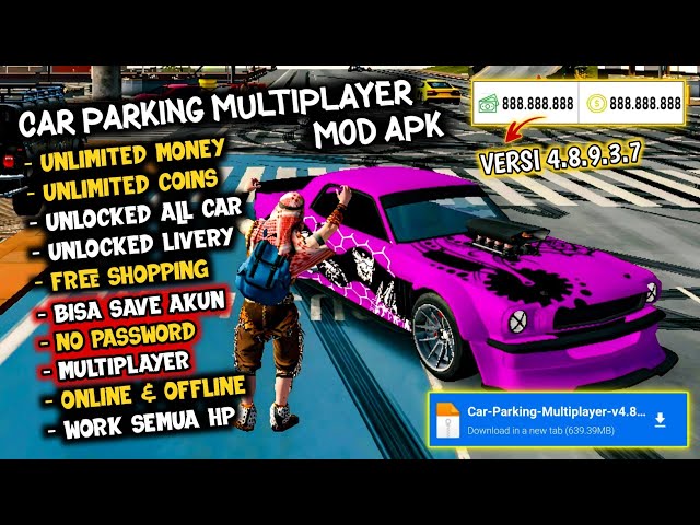 Car Parking Multiplayer Mod Apk New 2023 V4.8.9.1.13 - Unlimited