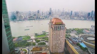 Grand Tower Horizon Club Premier Bund View Room at Pudong Shangri-La, East Shanghai