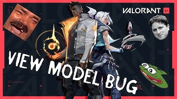 VALORANT viewmodel scope bug in training zone