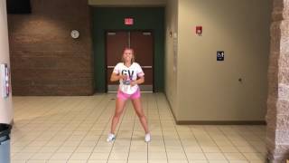 GVHS Cheer Tryout  Dance  2017-18