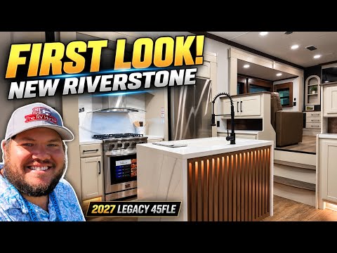 NATIONAL DEBUT | 2027 Riverstone Legacy 45FLE | All New Front Living Riverstone