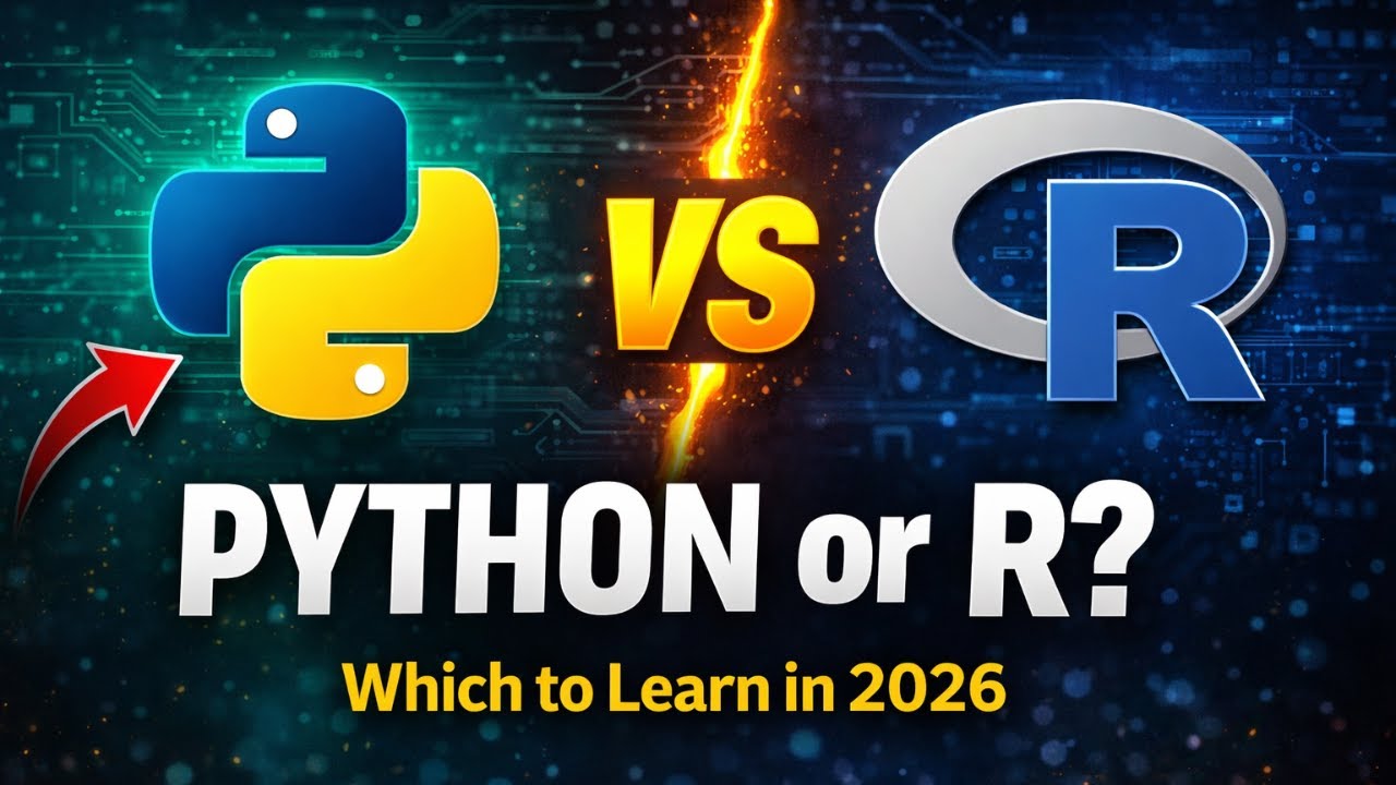 Python vs R Which One Should You Learn in 2026 - YouTube