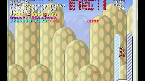 Infinite Mario AI Reinforcement Learning Q-Learning