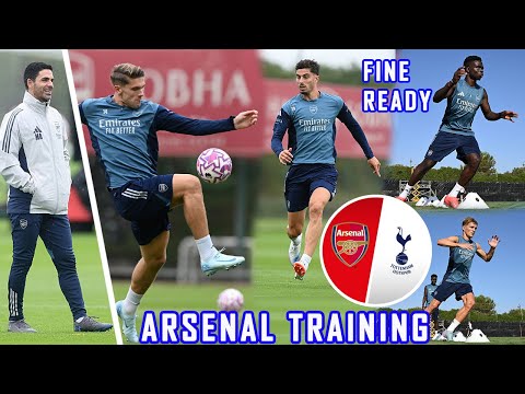 INSIDE TRAINING Gyokeres Jesus Are Ready For Tottenham Arsenal Injuries Boost 