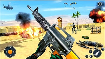 FPS Strike Gun Shooting Game - Counter Terrorist Atack Commando Mission - Android GamePlay 