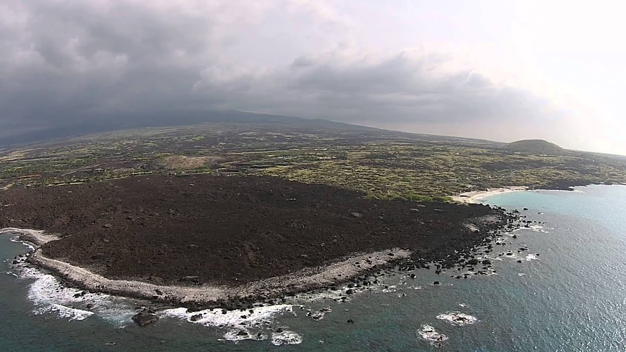 vision spinner 2 Flying Sideways Across Lava Rock Field & Manini'owali Beach - DJI Phantom 2 Vision+
