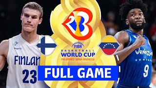 Finland v Venezuela | Full Basketball Game