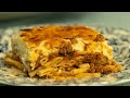 Classic Greek Pastitsio: Pasta Tray Bake Lasagna