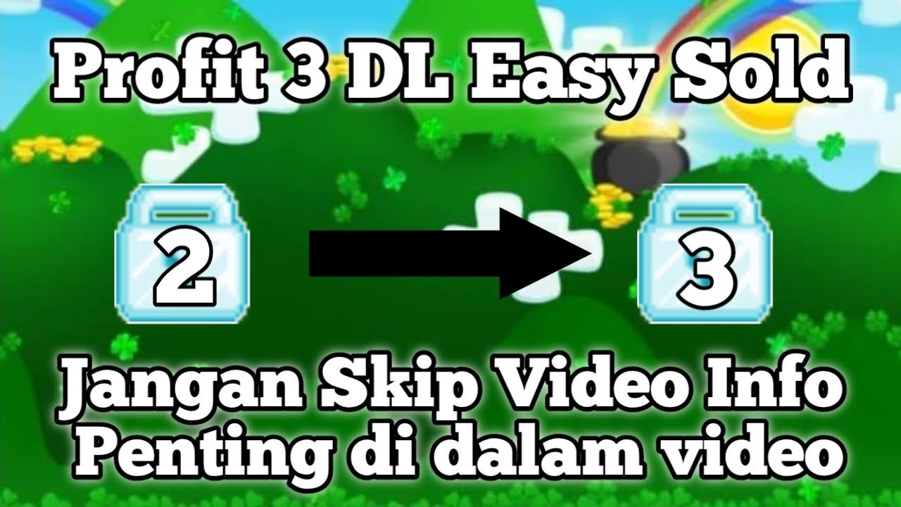 Profit 3 DL Dari Mass Project ini Easy Sold! Cara Mass Hospital bed Growtopia Profit 2023