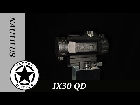 Vector Optics　NAUTILUS 1×30 SCRD-26 Vector Optics Nautilus 1x30 Red Dot Scope Double Reticles
