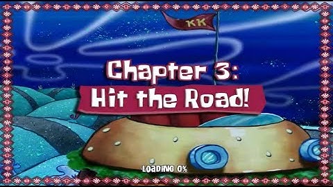 SpongeBob SquarePants 4 The Movie PC Game Version Chapter 3 Hit The Road No Commentary