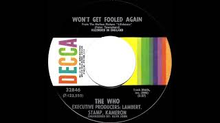 1971 HITS ARCHIVE: Won’t Get Fooled Again - The Who (stereo 45)