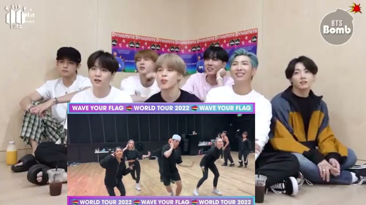 BTS reagindo a Now United Dance parte 2 ❤️