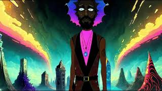 🚀 A Dose of Rick and Morty Vibes | 4K Cartoon Psychedelic Visuals | Mysterious Music