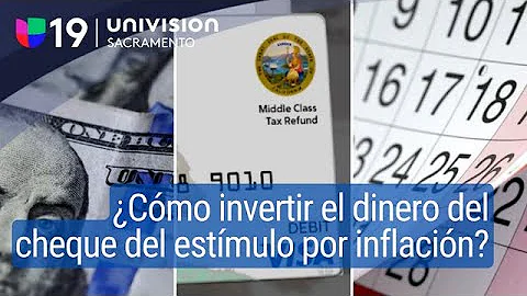 ¿Cómo obtendré el cheque de inflación?