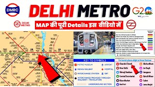 delhi metro map kaise dekhe | delhi metro route | delhi metro app | delhi metro lines and stations screenshot 1