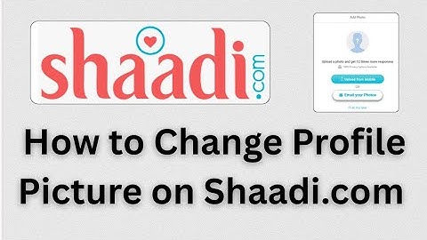 How to change profile picture on shaadi.com ll shaadi.com m profile photo kaise change kare