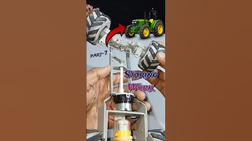 Making Hommade 4×4 RC mini john deere 🚜  part-7