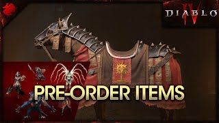 Diablo IV - Pre-Order Items