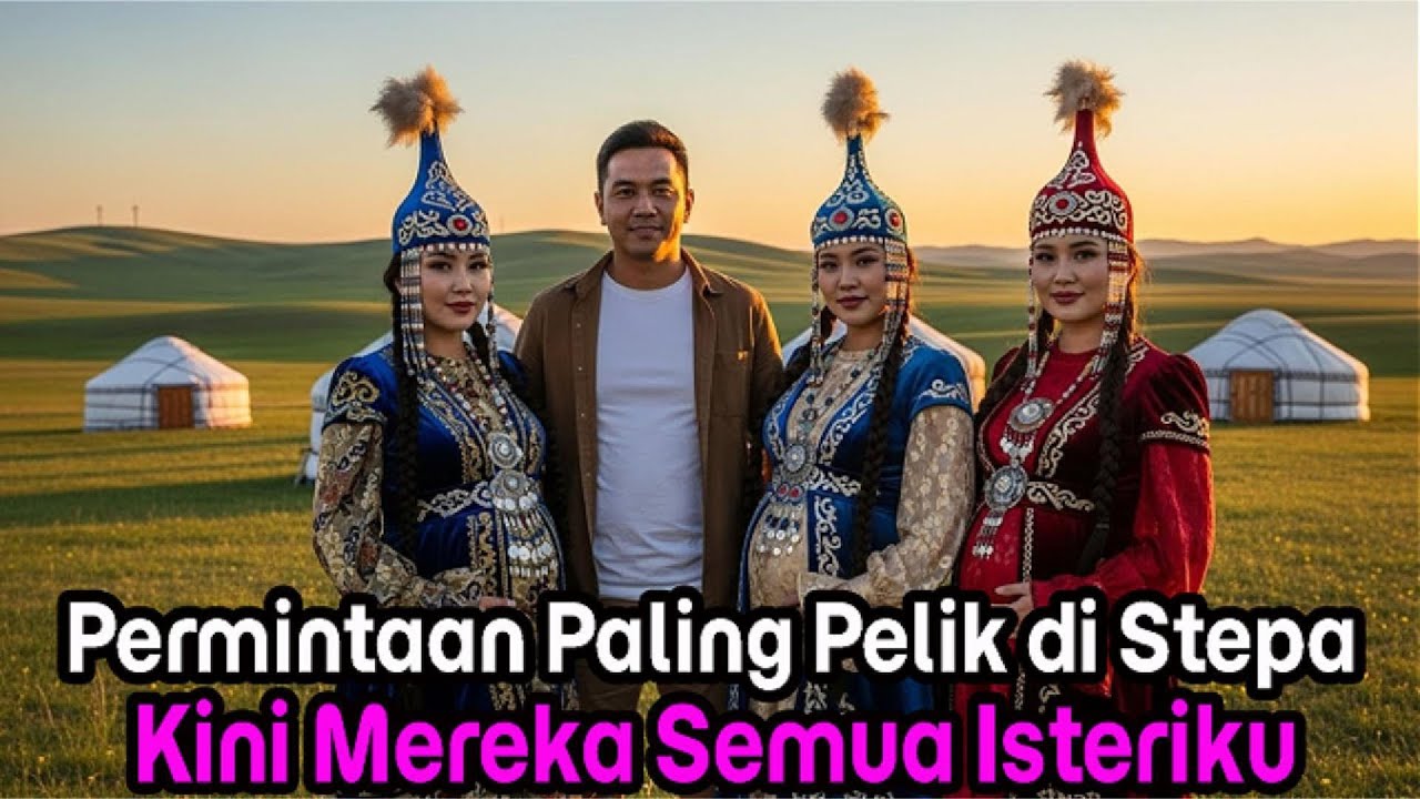 KEJUT! LELAKI MALAYSIA DIPINJAMKAN 3 ISTERI OLEH SUKU KAUM DI KAZAKHSTAN!