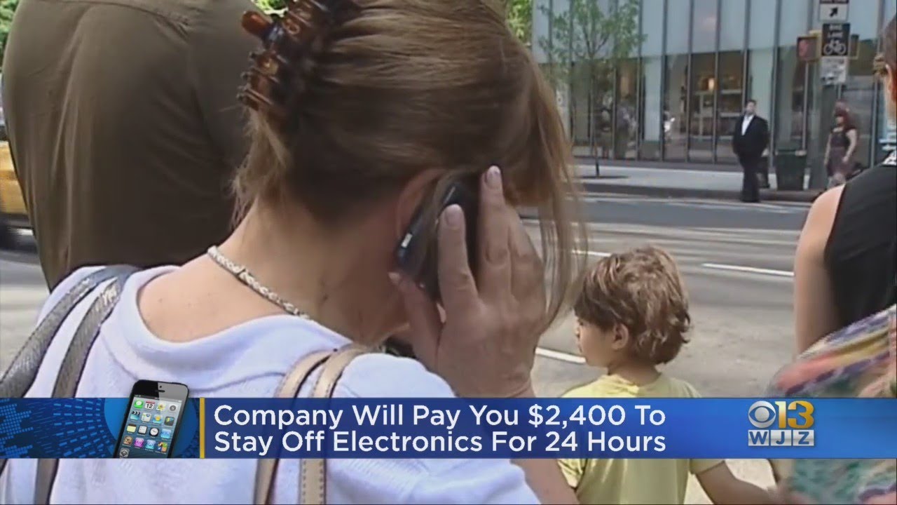 A Company Will Pay You 2,400 To Stay Away From Screens For 24 Hours