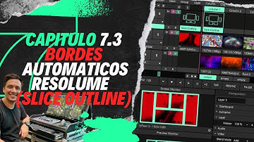 Bordes automáticos con plugin en Resolume (Slice Outline)