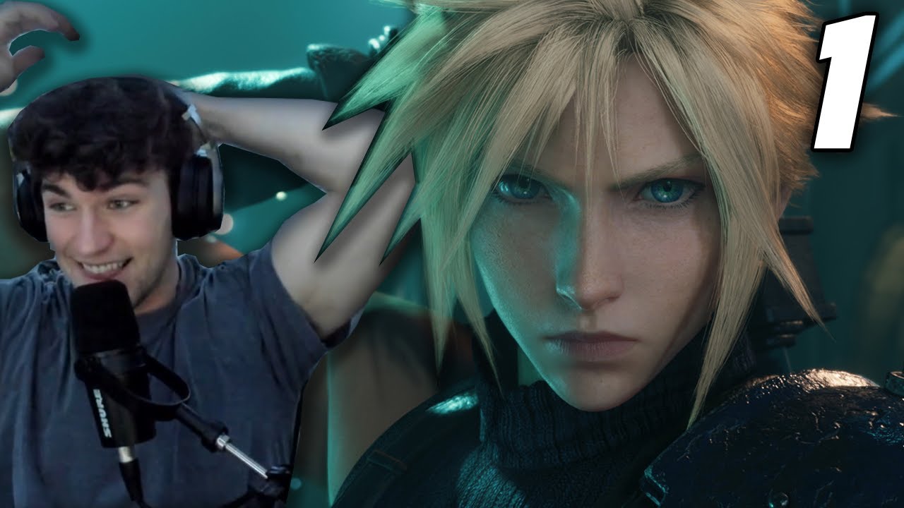I LOVE THIS GAME. Final Fantasy VII Remake RE-Playthrough (Ch 1 - 3 ...