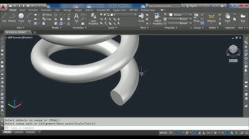How to Create a Helical Spring in AutoCAD