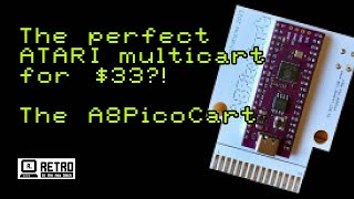 The A8PicoCart for the ATARI 8-bit computer #atari  #a8picocart #retrocomputing #retrogaming #pcbway