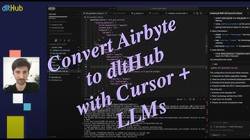From Airbyte YAML to Scalable Python Pipelines with dlt (dltHub), Cursor and LLMs