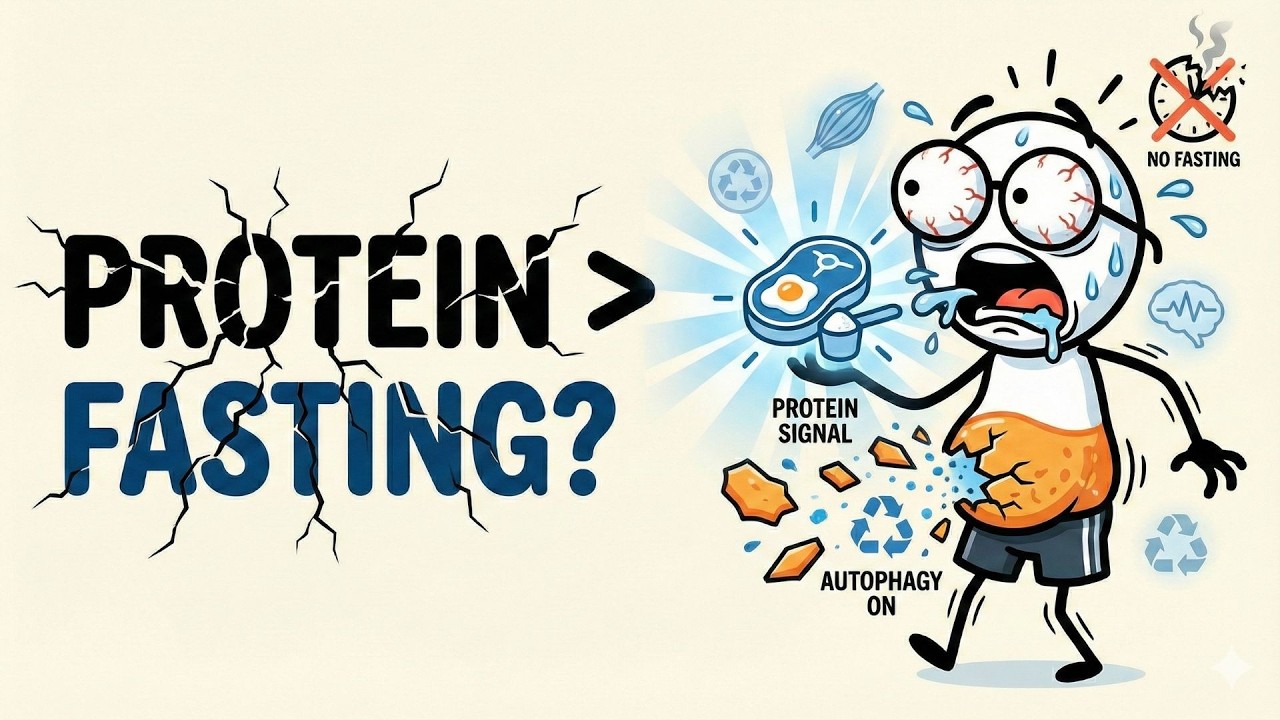 The Protein Hack to Burn Belly Fat & Boost Autophagy (Not Fasting)