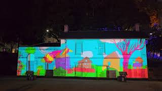 Vivid Sydney 2023 - Vivid Kids at Cadmans Cottage, The Rocks, 4K 60fps