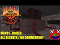 Doom 2 dbp64 the vast silence  map01 boiler  all secrets no commentary gameplay