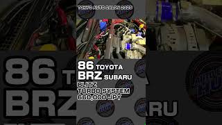 TOYOTA 86 / SUBARU BRZ - BLITZ TURBO SYSTEM 660,000 JPY - TOKYO AUTO SALON 2025 - 006