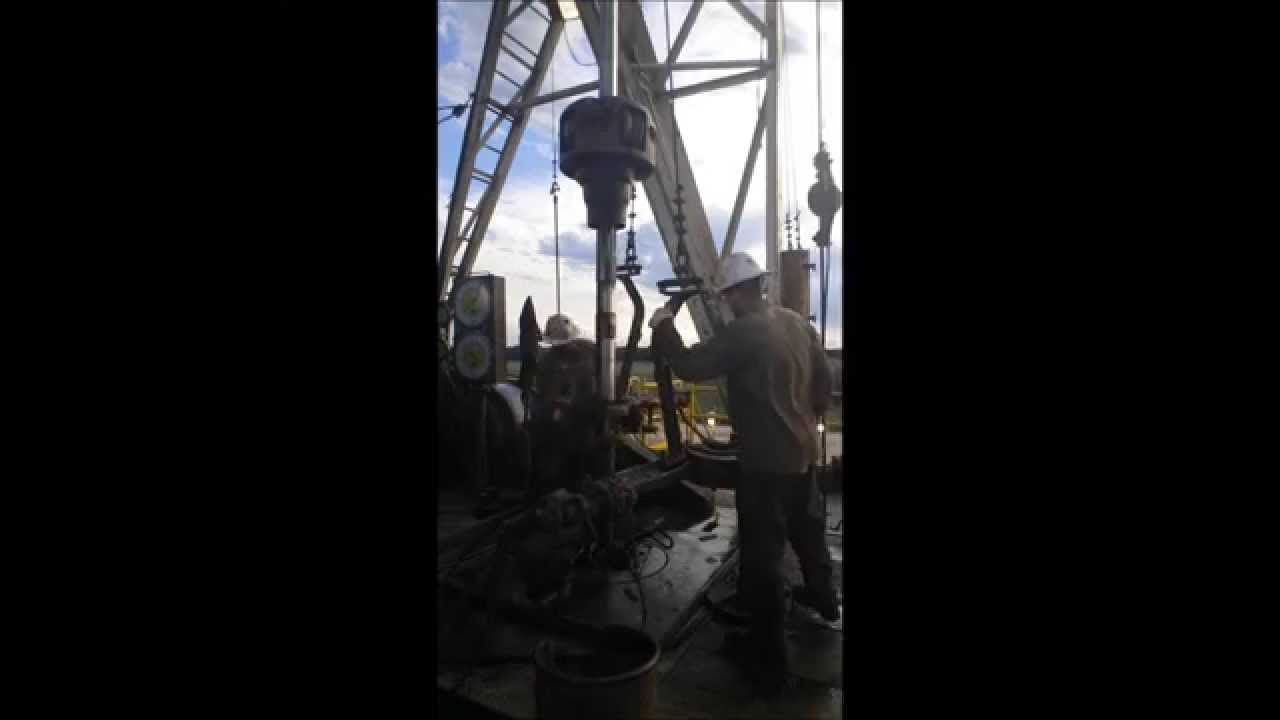How to Throw Chain on a Drilling Rig YouTube