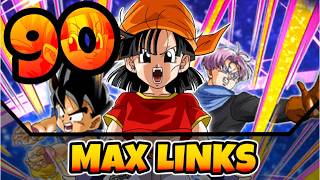 A MUCH NEEDED EZA!!! EZA TEQ PAN SHOWCASE AT 90% MAX LINKS! (DBZ: Dokkan Battle)