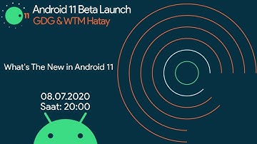 Android 11 Beta Launch - w/ Murat Yener