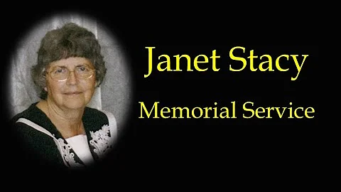 Janet Stacy memorial service