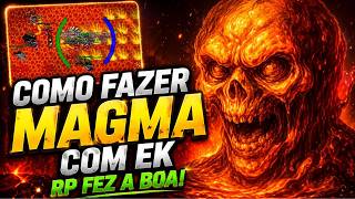 How to do Magma Bubble with an 800 lvl EK