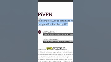 Raspberry Pi as PiVPN