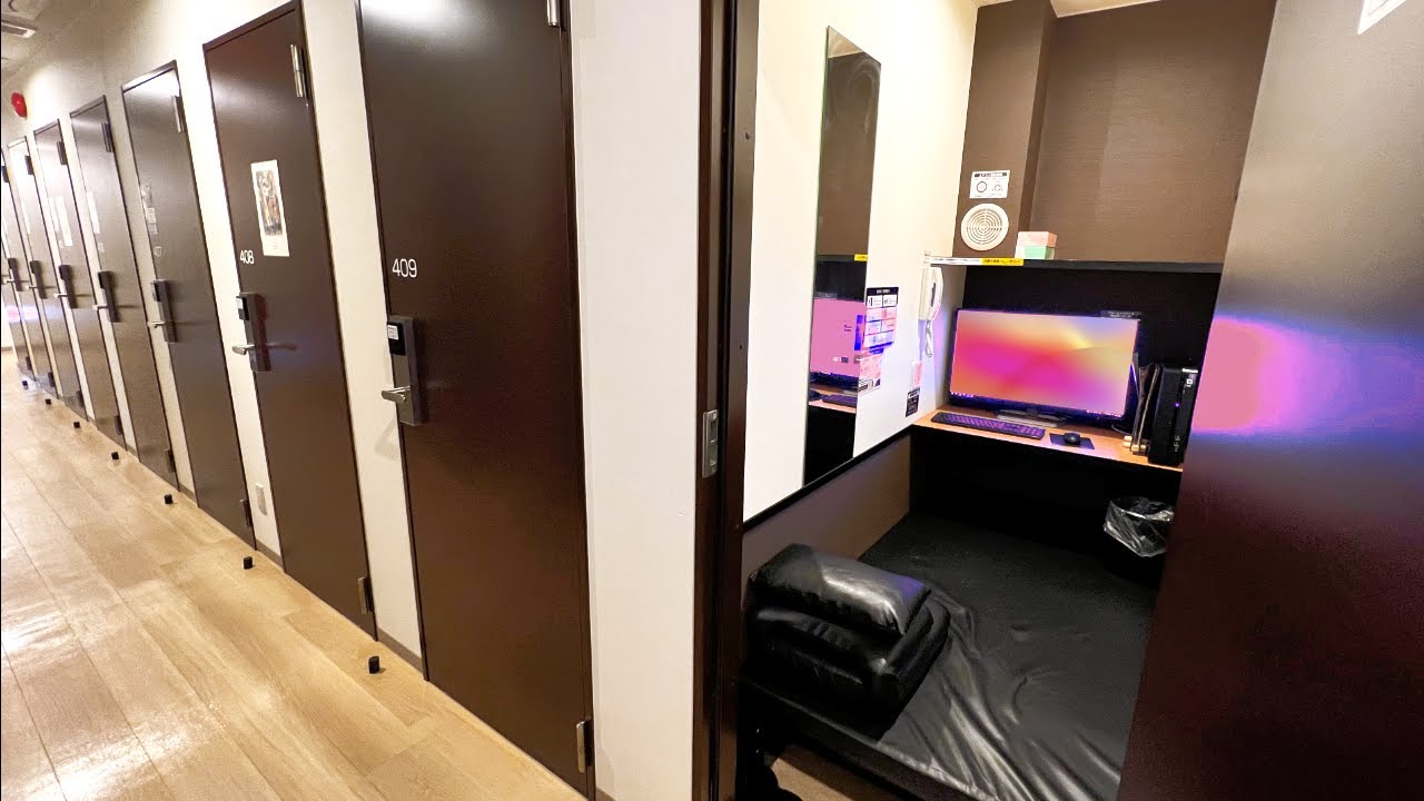 capsule hotel  2022 Update  Lưu trú tại Phòng con nhộng riêng của Nhật Bản | Net Cafe Kaikatsu