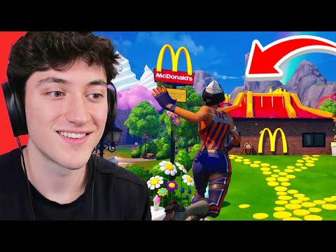 🔴 Live - Come Visit Mcdonaldland In Fortnite, A Custom Map Made In Fortnite! #ad #mcdonalds