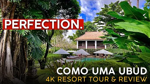 COMO UMA UBUD Bali, Indonesia4K Resort Tour & Revi...