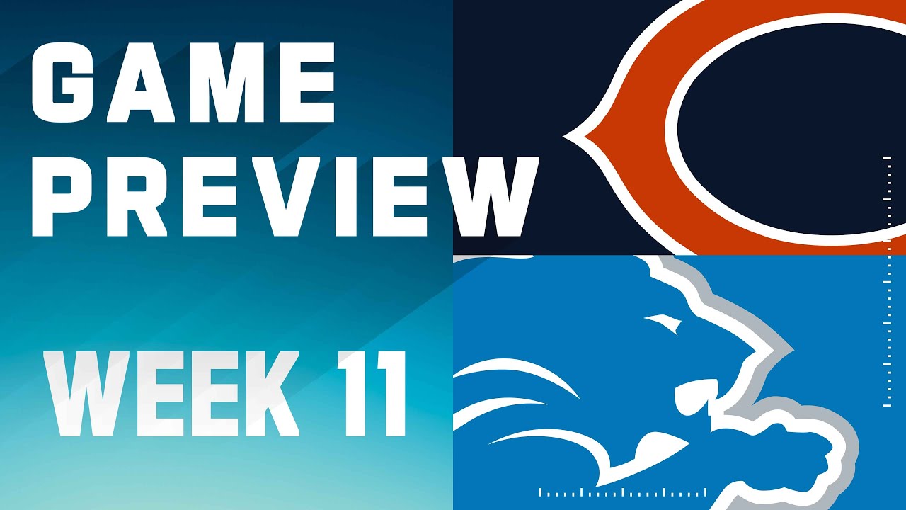 By the Numbers: Bears vs. Lions | 2023 Week 11