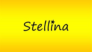 STELLİNA THEME SONG Resimi