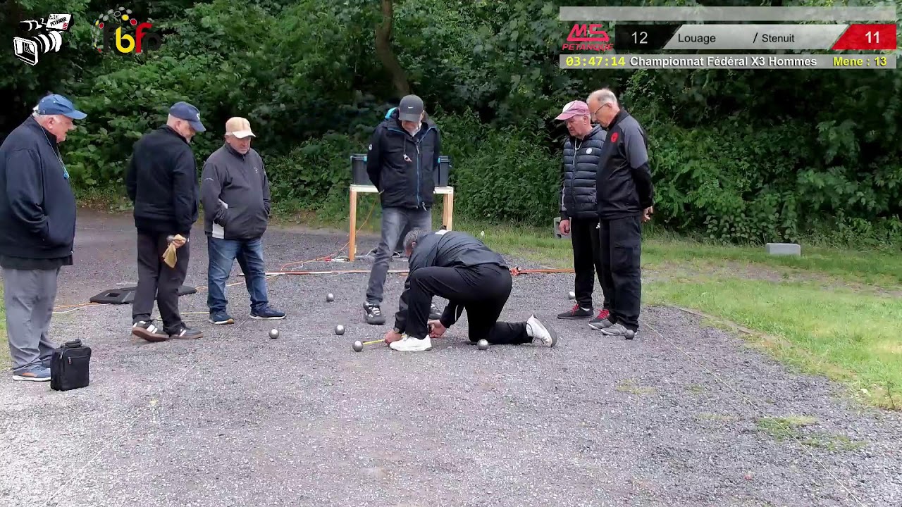Miniature de la vidéo : Petanque Champ. Véterans X3 H et X2 D