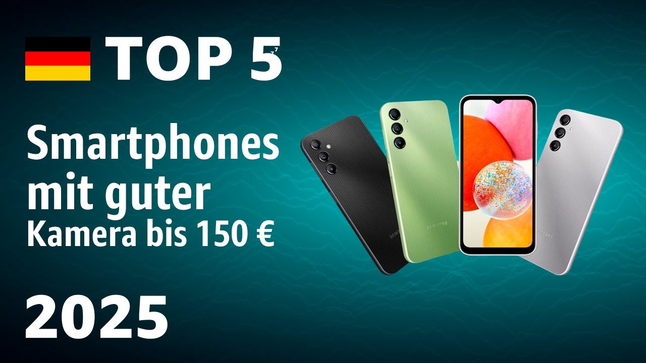 TOP-5: Smartphones mit guter Kamera bis 150 € – Test 2025! - YouTube