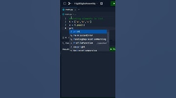 Pop Function in Python Lists | 30-Day Python Challenge | Top Interview Questions #viral #shorts #py