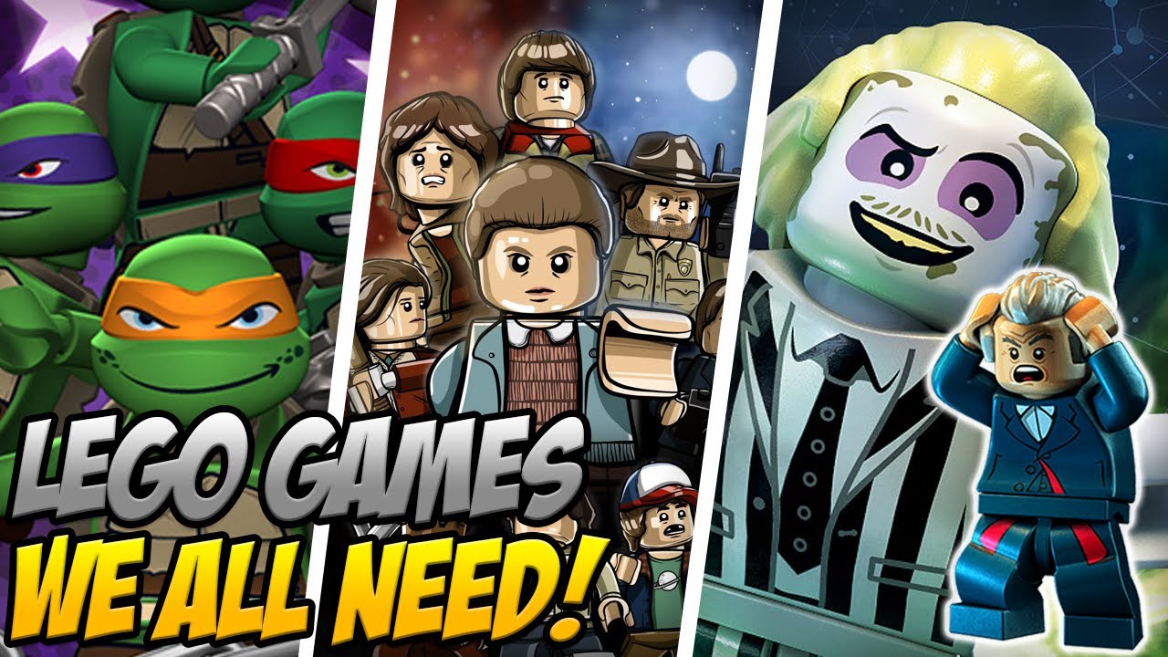 all lego video games in order