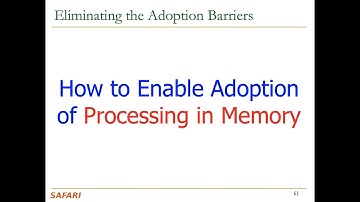 Computer Architecture - Lecture 8: Computation in Memory III (ETH Zürich, Fall 2019)